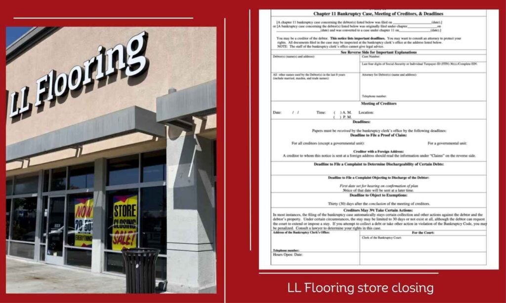  LL Flooring file for bankruptcy