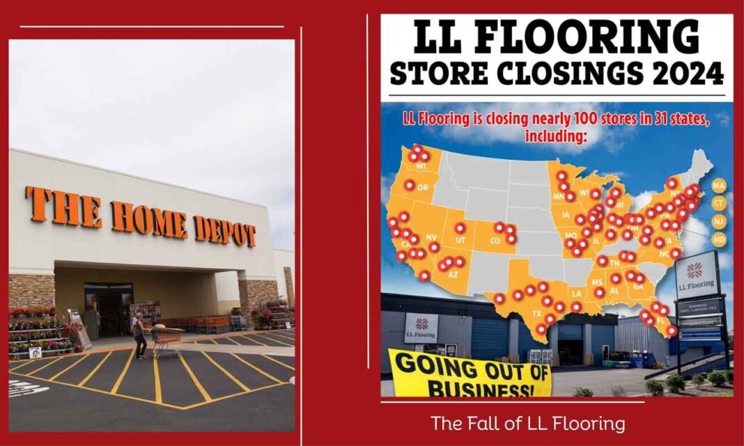 LL Flooring stores are closing everywhere