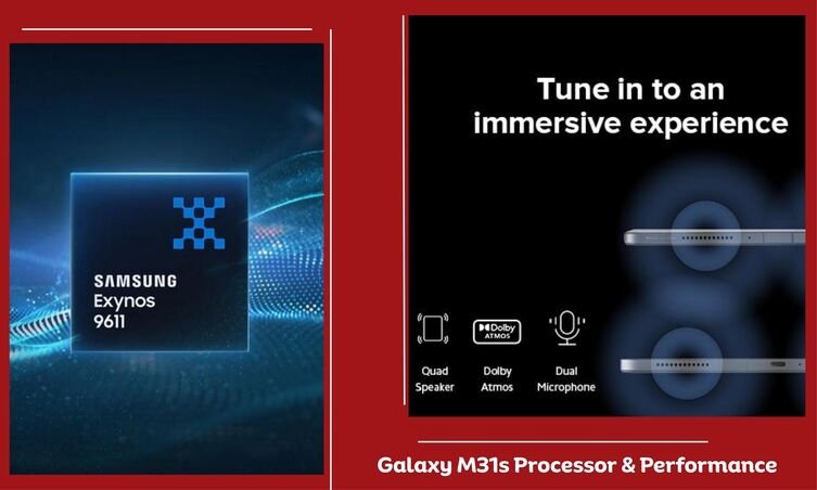 Samsung Galaxy M31s Processor, Performance