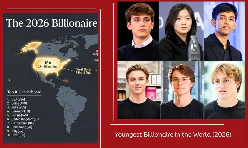 Top 10 Youngest Billionaire in the World